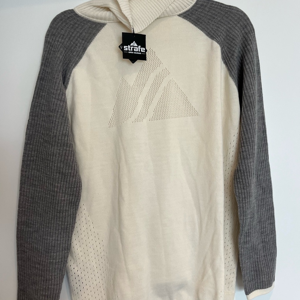 Elegant Heather Grey Women's Sweater